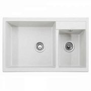 Купить мойка керамогранит kg2m-8050-w,(800*500*190),white,kaiser в Иваново магазин сантехники Суперстрой