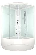 Купить душ кабина domani spa vitality 120*120 вп см-задняя стенка белая в Иваново магазин сантехники Суперстрой