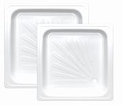 Купить поддон стальной эмалированный 90х90х15 antika, виз. в Иваново магазин сантехники Суперстрой