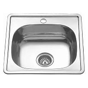 Купить мойка врезная 48*48 (0,6мм) декор, melana. в Иваново магазин сантехники Суперстрой