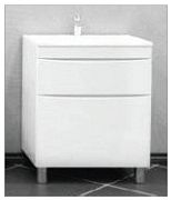 Купить тумба белинда-65 белый+ раковина комфорт,stella polar. в Иваново магазин сантехники Суперстрой