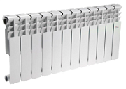 Купить радиатор биметаллический в350 12 сек, remsan в Иваново магазин сантехники Суперстрой