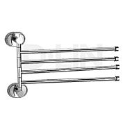 Купить полотенцедержатель поворотный четверной d255700, d-lin. в Иваново магазин сантехники Суперстрой