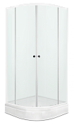 Купить душевой угол domani spa fit 88 нп см(поддон,сифон, ограждение) в Иваново магазин сантехники Суперстрой