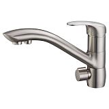 Купить смеситель venus 39066-5 кухня под фильтр silver,kaiser в Иваново магазин сантехники Суперстрой