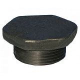 Купить пробка для радиатора черная глухая правая, россия. в Иваново магазин сантехники Суперстрой