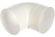 Купить колено круглое пластиковое 90, d125, россия. в Иваново магазин сантехники Суперстрой