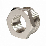 Купить футорка  никель 3/8*1/2,китай. в Иваново магазин сантехники Суперстрой