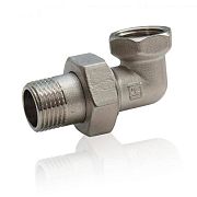 Купить американка никель 1/2 угловая,китай в Иваново магазин сантехники Суперстрой