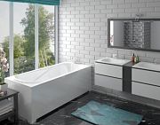 Купить ванна из литьевого мрамора альфа 170х75 эстет (россия) в Иваново магазин сантехники Суперстрой