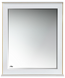 Купить зеркало женева - 60  белая патина,misty. в Иваново магазин сантехники Суперстрой