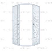 Купить душевая ширма стандарт 90*90 полукруг мозайка,тритон. в Иваново магазин сантехники Суперстрой