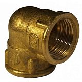 Купить уголок  латунь 1/2*3/4 г/г, китай. в Иваново магазин сантехники Суперстрой