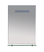 Купить зеркало лика - 60 с полочкой  (свет),misty в Иваново магазин сантехники Суперстрой