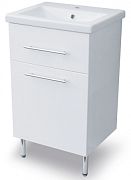 Купить тумба комо-50, 1 ящик,рак. сомо-50, aqualine. в Иваново магазин сантехники Суперстрой