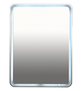 Купить 3 неон - зеркало led 600х800 сенсор на корпусе, misty. в Иваново магазин сантехники Суперстрой