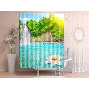 Купить шторка для ванны 180*200 релакс без колец 461399, zalel. в Иваново магазин сантехники Суперстрой