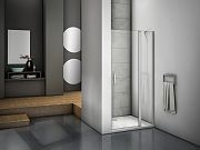 Купить душевое ограждение mokka wtw-120-c-we, bas. в Иваново магазин сантехники Суперстрой