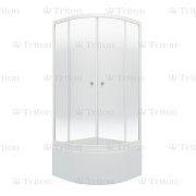 Купить душевой угол лайт б 90*90,вп,градиент,бел, тритон. в Иваново магазин сантехники Суперстрой