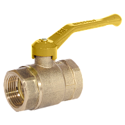 Купить кран газовый ду-20 г/г ручка, баз . в Иваново магазин сантехники Суперстрой