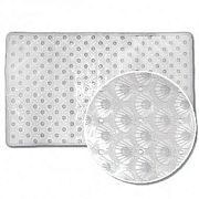 Купить коврик на присосках ракушка прозрачный 62х37, zalel. в Иваново магазин сантехники Суперстрой