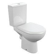 Купить компакт-унитаз безободковый nature new clean on ko-ntr011-3/5-con-dl ,cersanit. в Иваново магазин сантехники Суперстрой