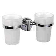 Купить держатель для стаканов двойной d212100, d-lin. в Иваново магазин сантехники Суперстрой