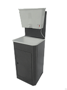 Купить умывальник "мойдодыр" с теном ,пластик, мойка антик-серебро, элбэт про. в Иваново магазин сантехники Суперстрой