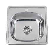 Купить мойка врезная 48*48 (0,6мм), jif. в Иваново магазин сантехники Суперстрой