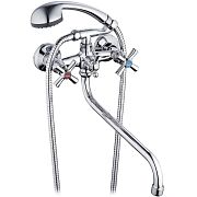 Купить смеситель для ванны с душем qfr7-a722, g-lauf. в Иваново магазин сантехники Суперстрой