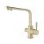 Купить смеситель decor 40144-6 sand yellow для кухни под фильтр, kaiser в Иваново магазин сантехники Суперстрой