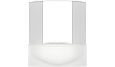 Купить ванна акриловая фиеста 1940*900 с экраном и гидромассажем, bas. в Иваново магазин сантехники Суперстрой
