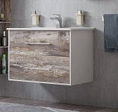 Купить тумба подвесная гольф-65 антик+раковина оскар-65 , corozo. в Иваново магазин сантехники Суперстрой