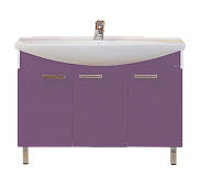 Купить тумба джулия -120  сиреневая ,misty. в Иваново магазин сантехники Суперстрой