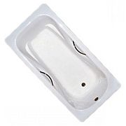 Купить ванна чугун 1,7м х0,75 с/ручками тиволи в Иваново магазин сантехники Суперстрой