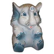 Купить подставка керамическая "слон" с унитазной щеткой, россия. в Иваново магазин сантехники Суперстрой