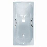 Купить ванна чугунная 150*70 с ручками ресса silver,киров в Иваново магазин сантехники Суперстрой