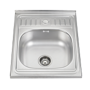 Купить мойка накладная 50*60 (0,8мм), jif. в Иваново магазин сантехники Суперстрой