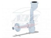 Купить сифон  u1003 для писсуара, ани . в Иваново магазин сантехники Суперстрой