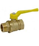 Купить кран газовый ду-15 г/ш ручка, баз. в Иваново магазин сантехники Суперстрой