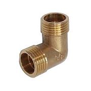 Купить уголок  латунь 3/4 ш/ш,китай в Иваново магазин сантехники Суперстрой