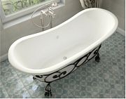 Купить ванна из литьевого мрамора бостон 180х74 см эстет(россия) в Иваново магазин сантехники Суперстрой