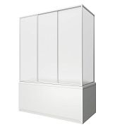 Купить шторка бриз/верона/ибица (3 ств, пластик), bas. в Иваново магазин сантехники Суперстрой