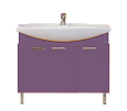 Купить тумба джулия -105  сиреневая,misty. в Иваново магазин сантехники Суперстрой