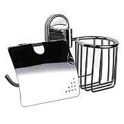 Купить держатель для туалетной бумаги и дезодоранта d242700, d-lin. в Иваново магазин сантехники Суперстрой