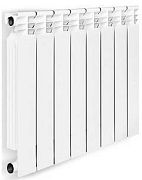 Купить радиатор биметаллический halsen bs 500/100/4 сек , halsen. в Иваново магазин сантехники Суперстрой