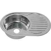 Купить мойка врезная 77*50 (0,8 мм) универсальная, melana. в Иваново магазин сантехники Суперстрой