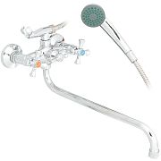 Купить смеситель для ванны с душем qfr7-a827, g-lauf. в Иваново магазин сантехники Суперстрой