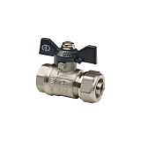 Купить кран шаровый мет/пл 20 * 3/4 внутренняя, aqualinc. в Иваново магазин сантехники Суперстрой