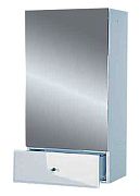 Купить шкаф гала - 42  подвесной зеркальный с ящ.(прав.),misty. в Иваново магазин сантехники Суперстрой